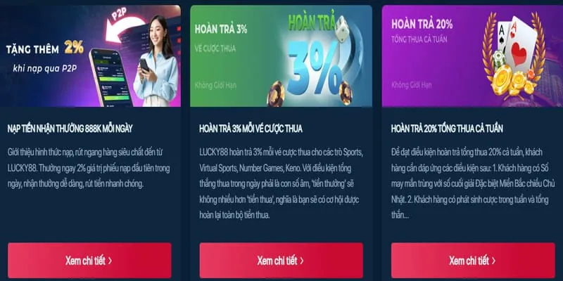 Ưu đãi khuyến mãi và chương trình VIP thomo68